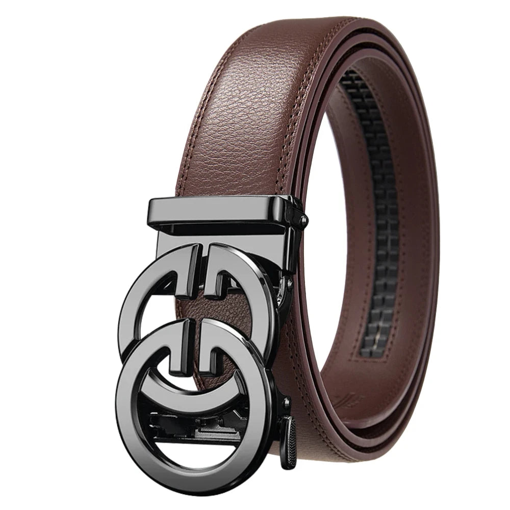 Genuine Leather Automatic Belt