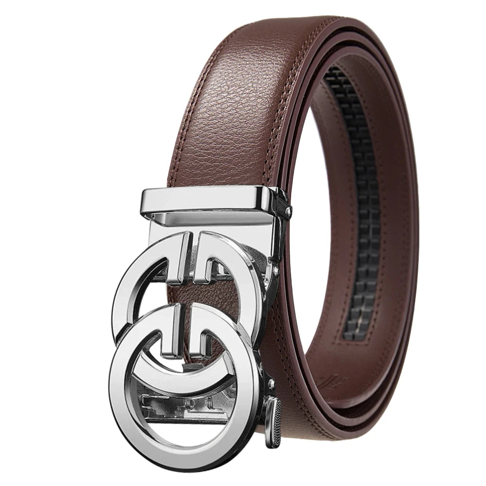 Genuine Leather Automatic Belt
