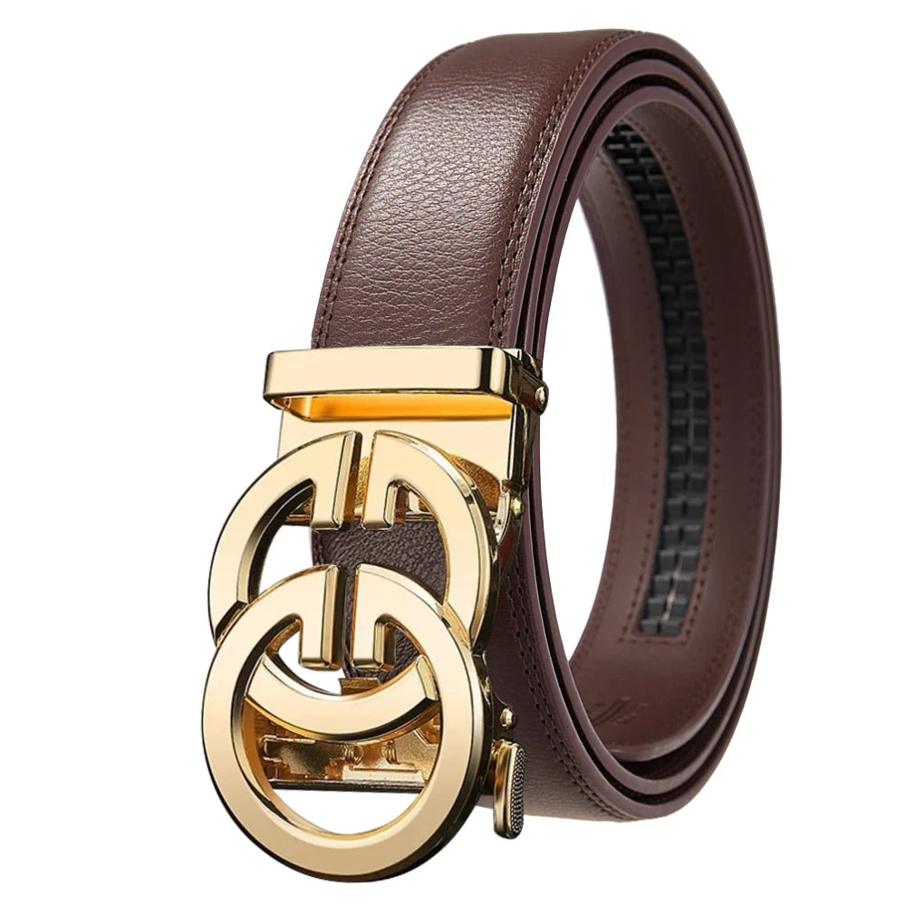 Genuine Leather Automatic Belt