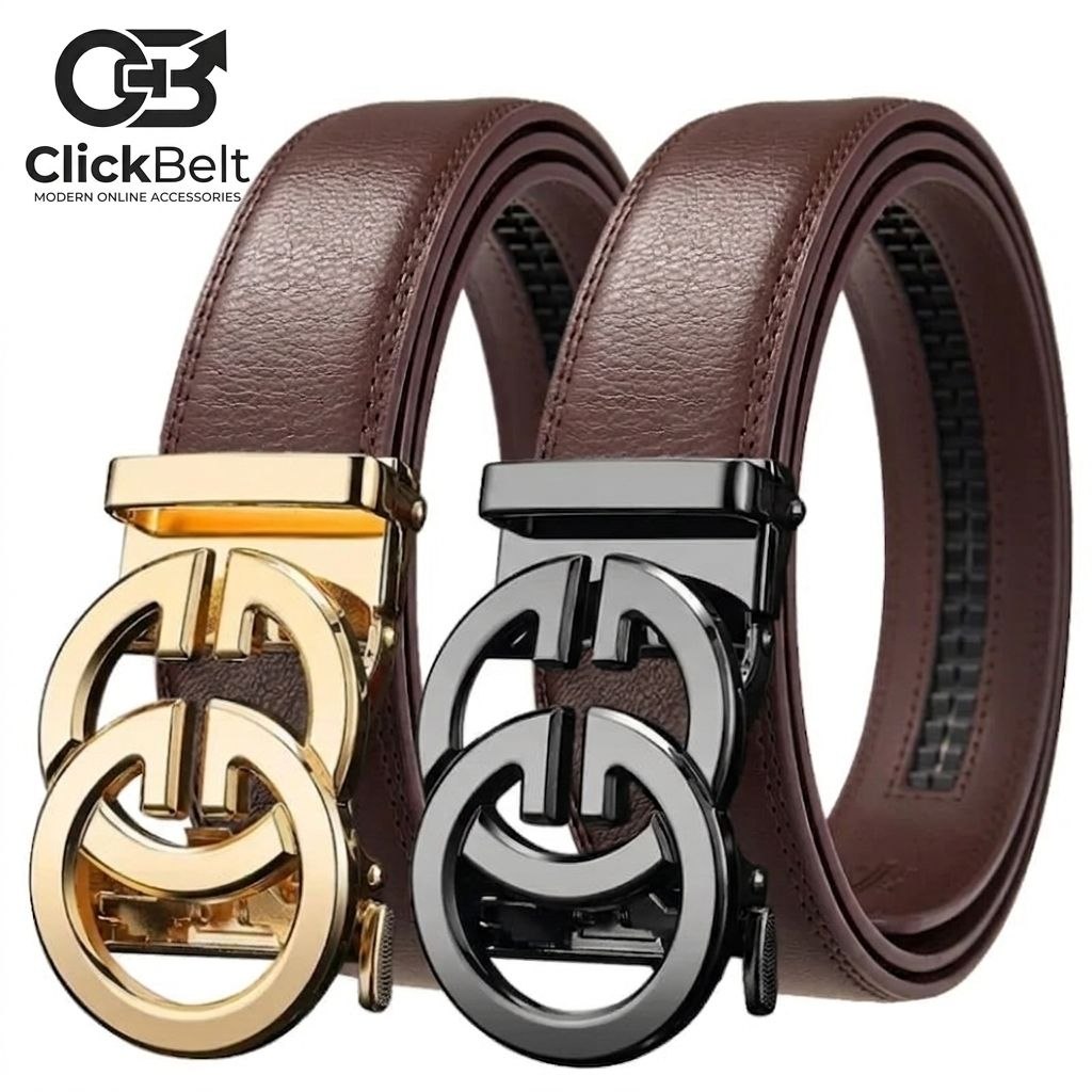 Genuine Leather Automatic Belt